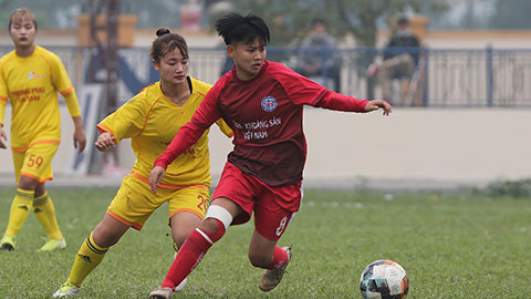 Giải bóng đá nữ U19 vô địch QG 2021: Than Khoáng sản Việt Nam giữ vững ngôi đầu